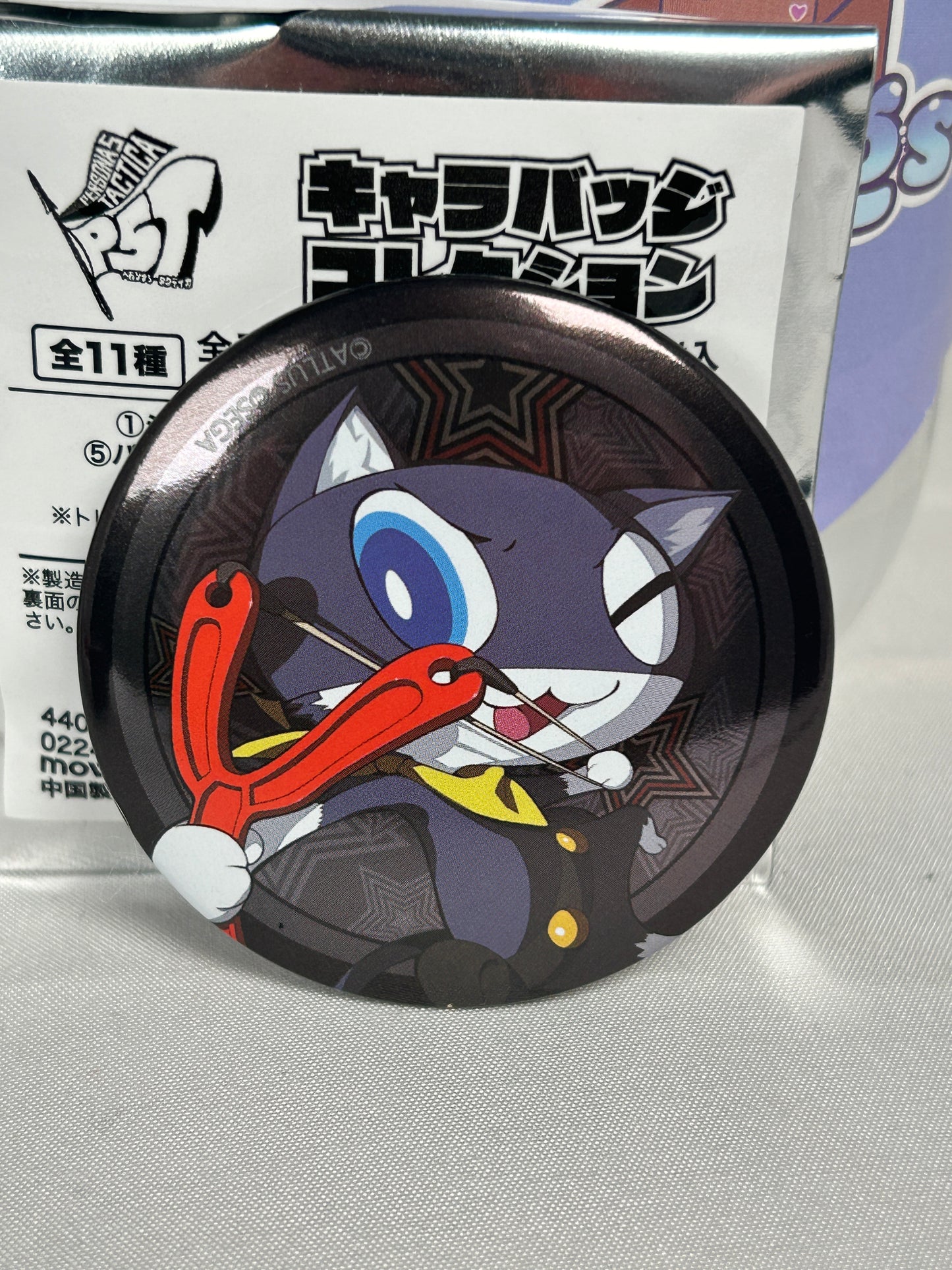 Morgana Can Badge Pin Persona 5 Tactica
