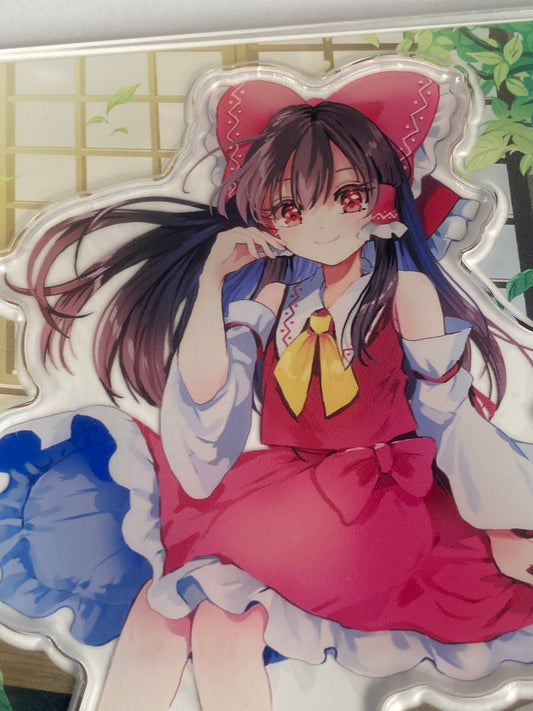 Licensed Hakurei Reimu Large Acrylic Stand Touhou Project Friends Co.