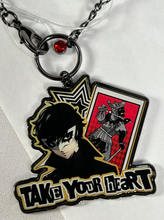 Ren Amamiya Joker Metal Keychain Persona 5 Royal Avail Take Your Heart
