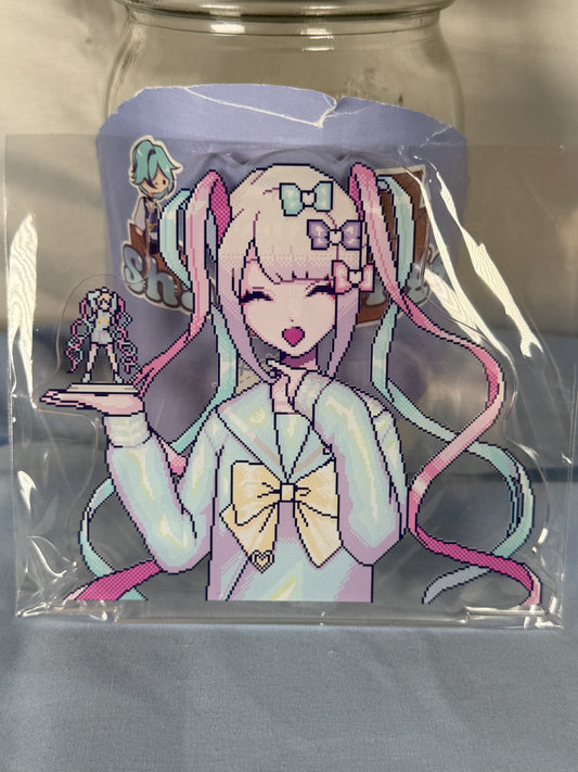 KAngel 8-bit Acrylic Display Needy Streamer Overload