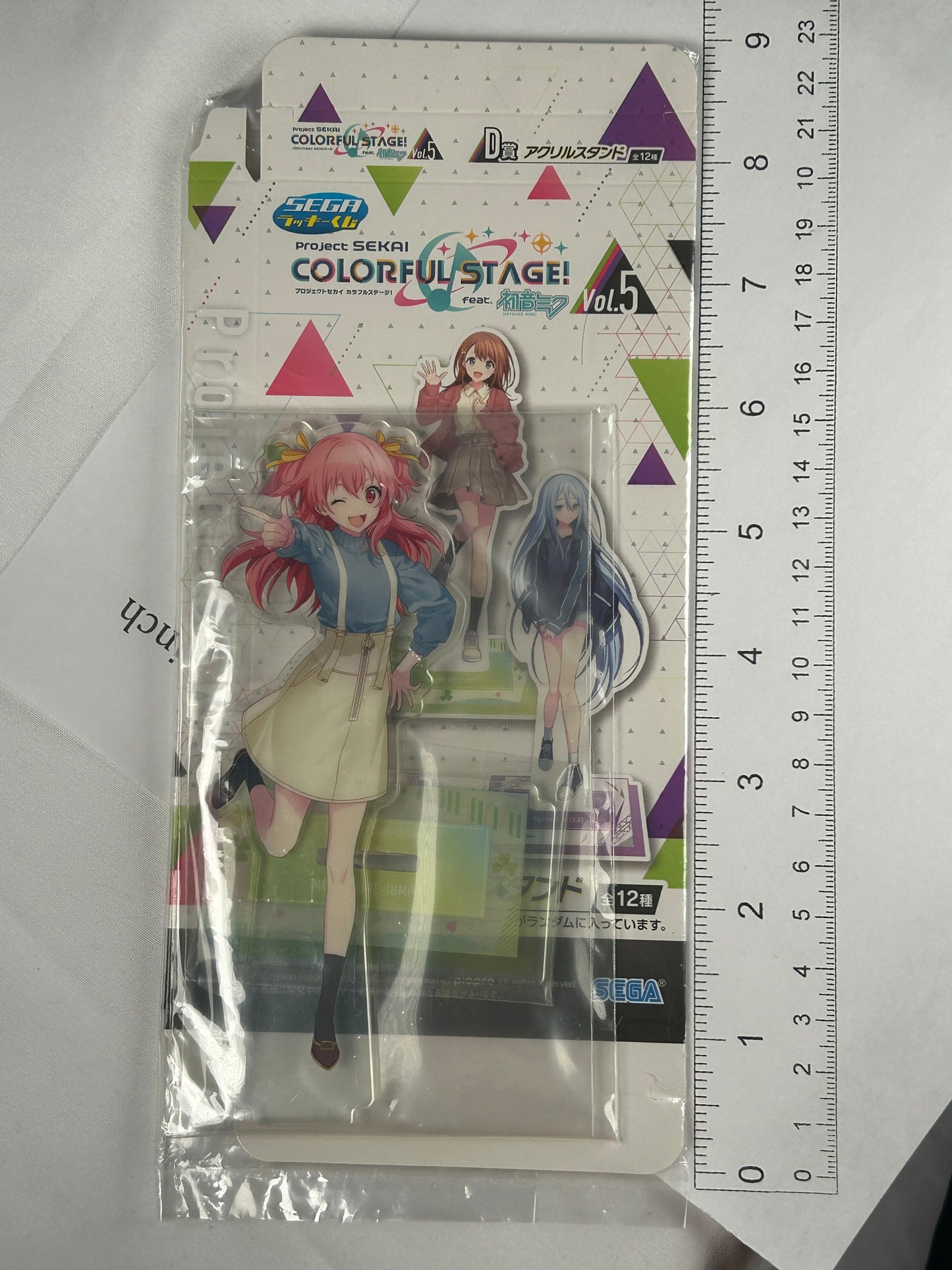 Airi Momoi Acrylic Stand Project Sekai Coloful Stage! Hatsune Miku SEGA