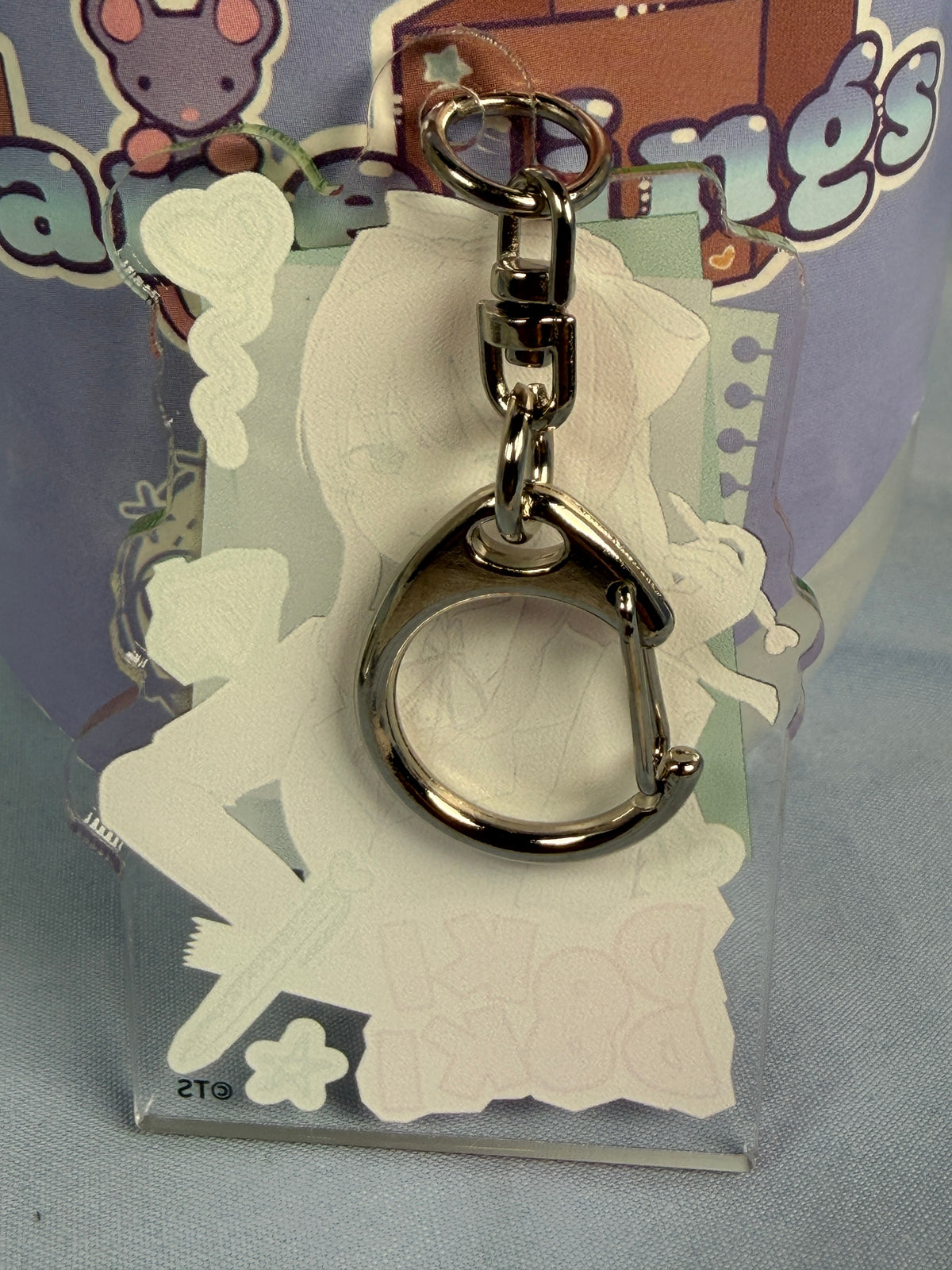 Monica Iyowa Art Acrylic Keychain Doki Doki Literature Club DDLC x Tokyo Tower