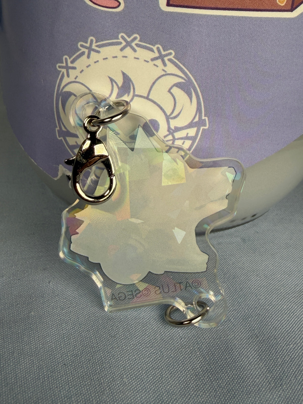 Koromaru Battle Icon Acrylic Keychain Charm Persona 3 Reload