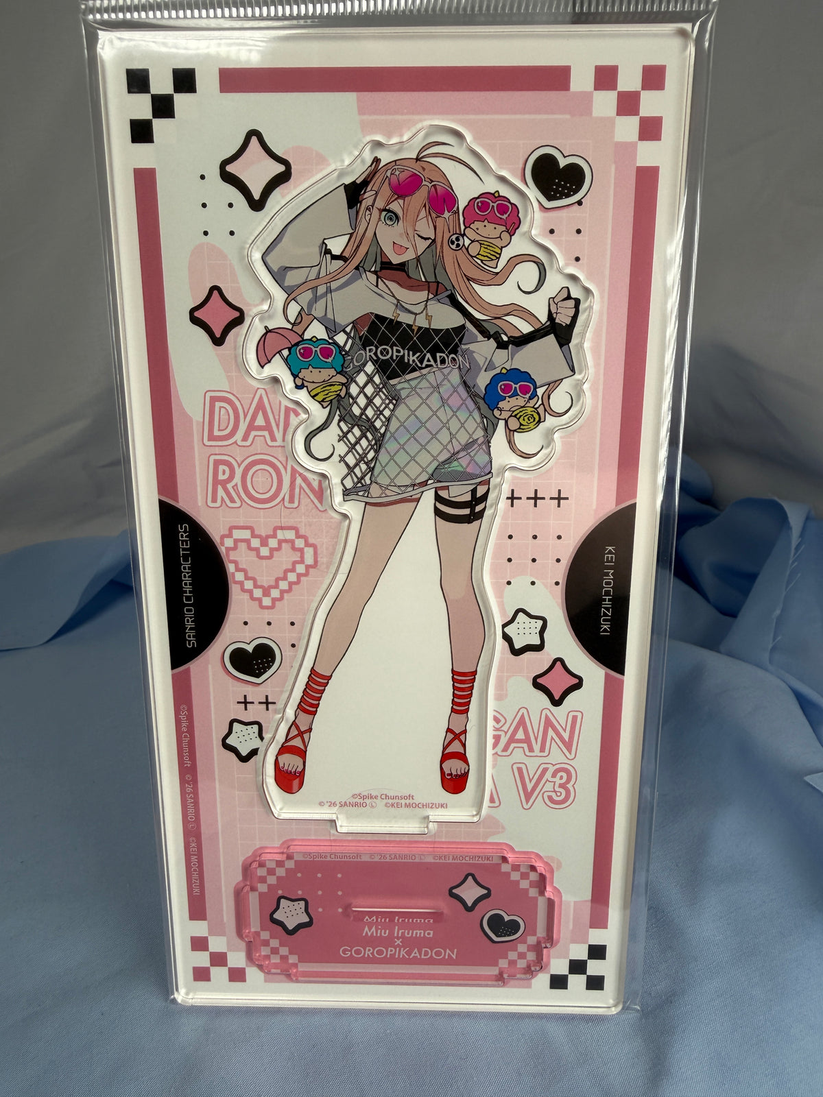 Miu Iruma Goropikadon Acrylic Stand Danganronpa V3 x Sanrio Vol 2
