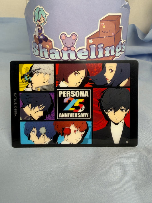 Persona 30th Anniversary Protagonists Trading Card
