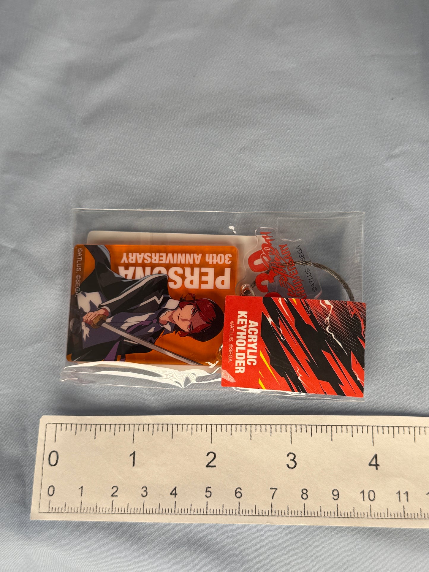 Tatsuya Suou Acrylic Keychain Persona 2 Innocent Sin 30th Anniversary KV