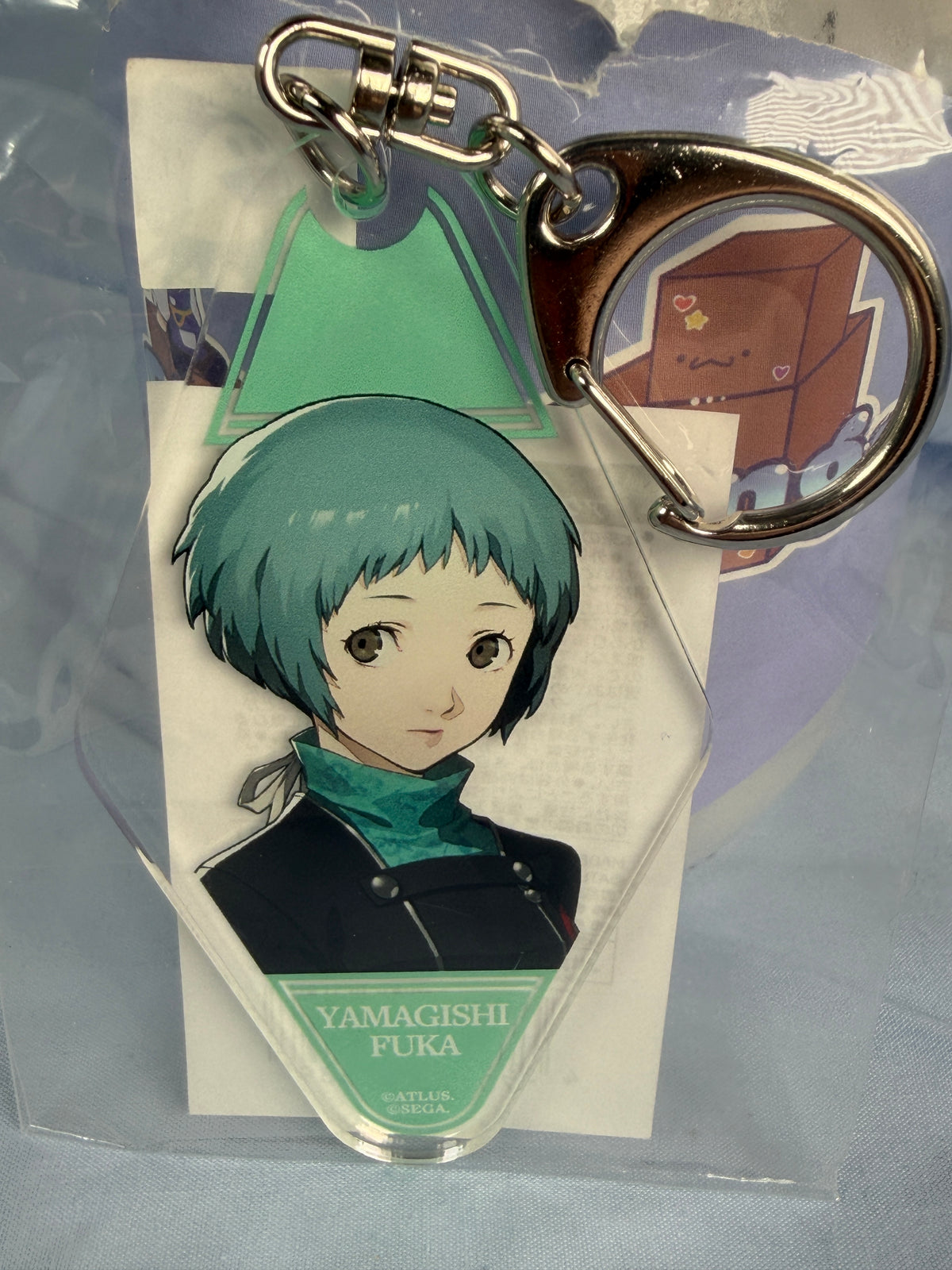 Fuuka Yamagishi Potrait Diamond Acrylic Keychain Persona 3 Reload