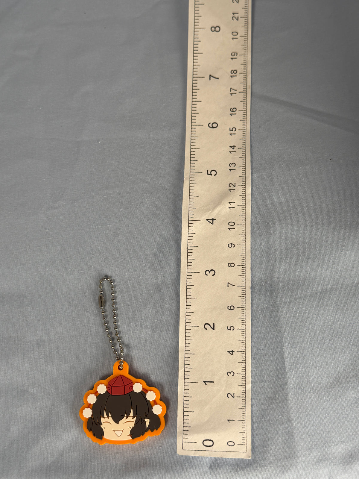 Aya Shameimaru Take it Easy! Rubber Keychain Vol 2 NIC Touhou Project