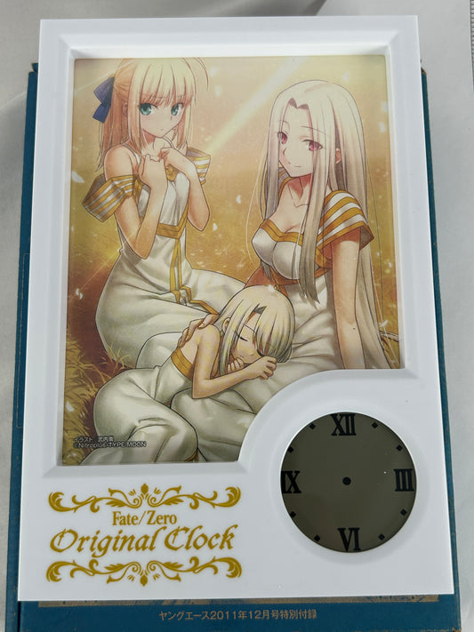 Saber Illiya Irisviel Photostand Clock Fate Zero 2011 Special Edition