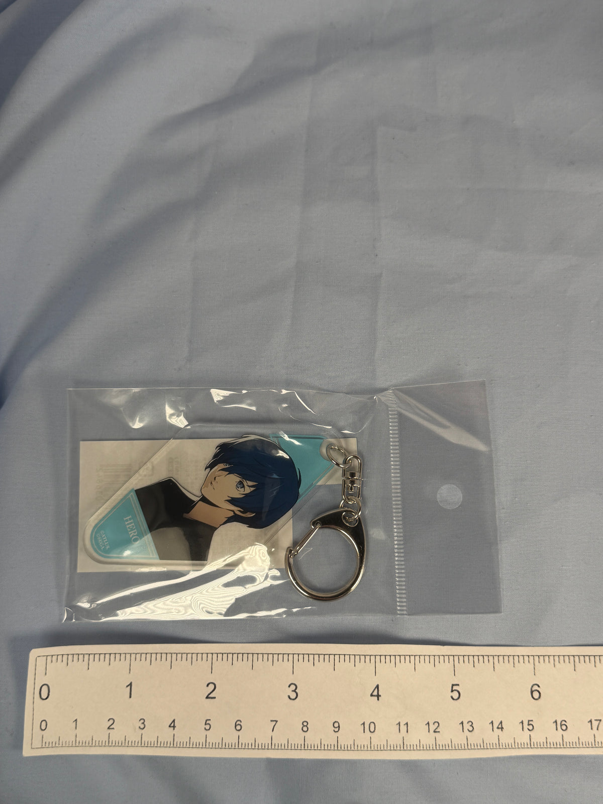 Makoto Yuki Potrait Diamond Acrylic Keychain Persona 3 Reload
