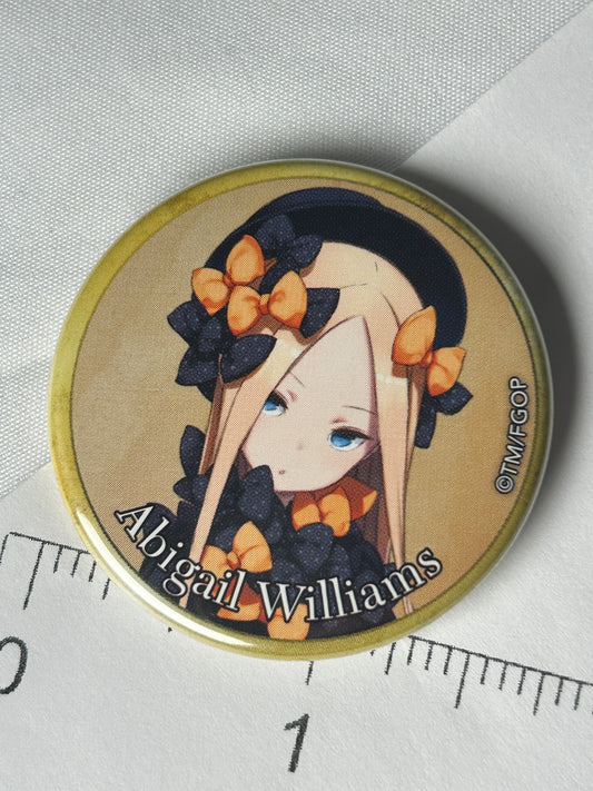 Abigail Williams Fate Grand Order Reiki Can Badge Vol 6. AnimeJapan 2018