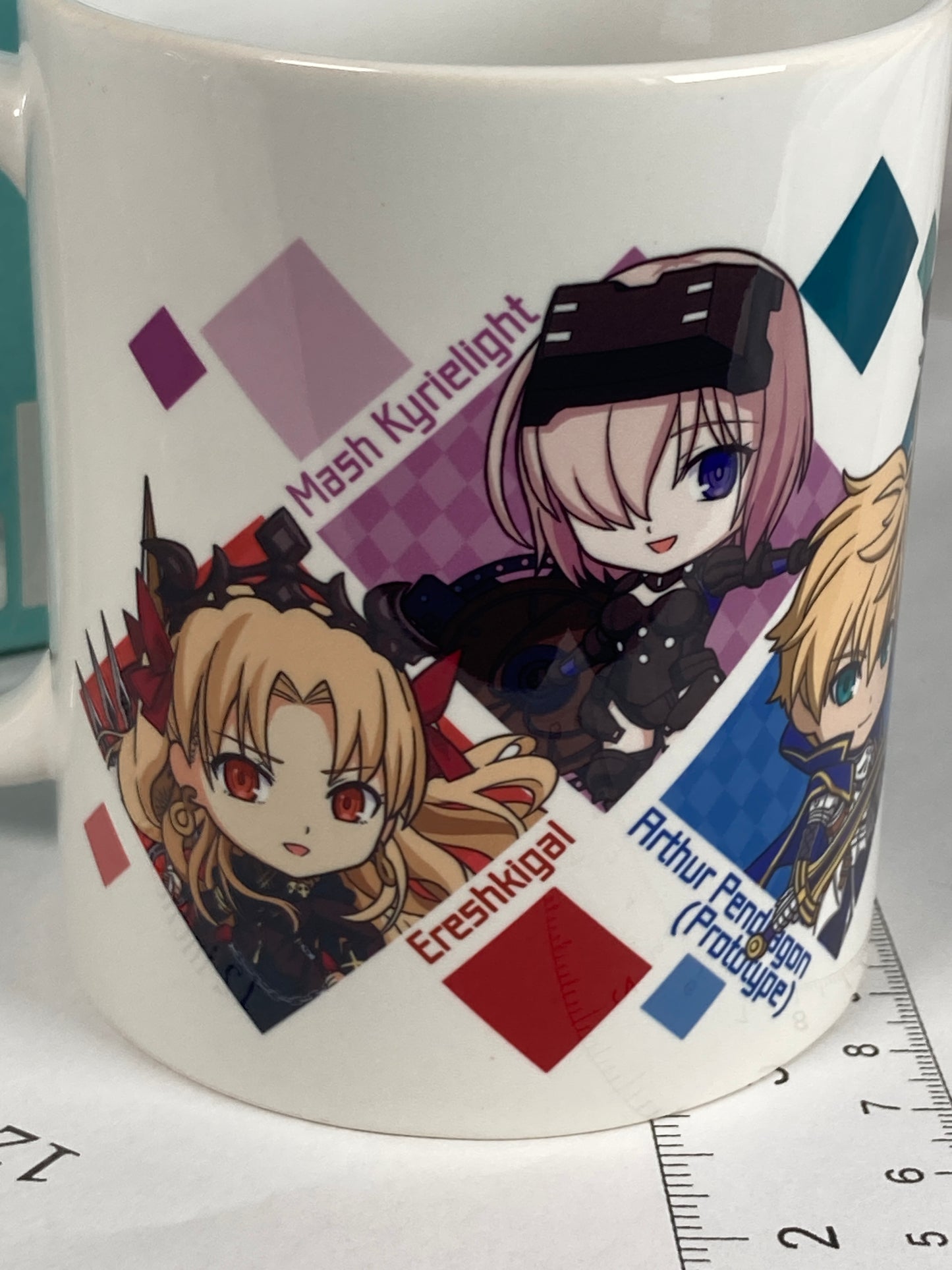 Fate Grand Order Servants Mug Mash Arthur Ereshikgal Dantes Sherlock Katsushika