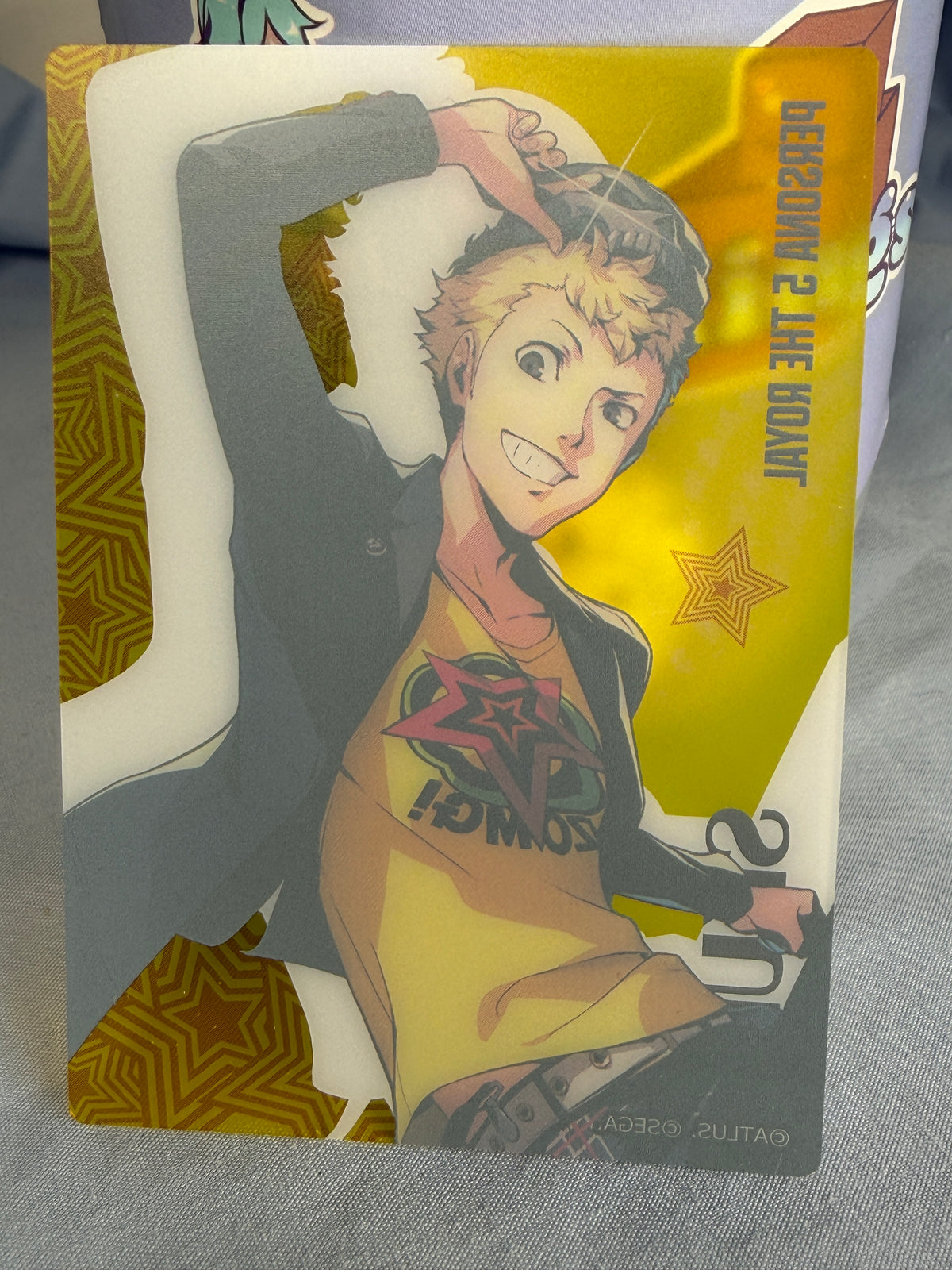 Ryuji Sakamoto Skull Collection Card Persona 5 Royal