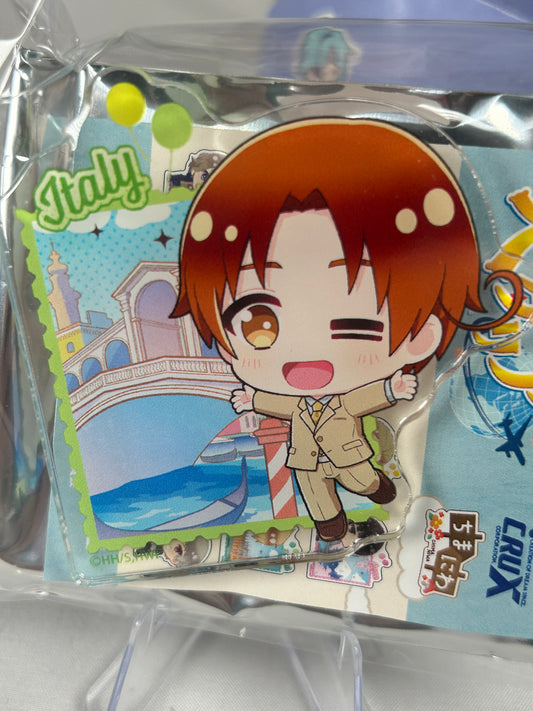 Italy Stamp Acrylic Clip Hetalia World Stars Chimaniwa
