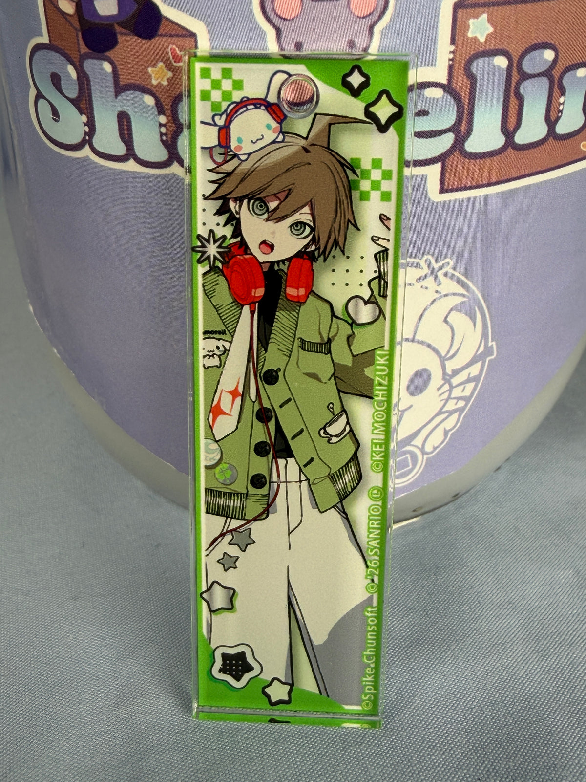Makoto Naegi Cinnamoroll Acrylic Keychain Danganronpa 1 x Sanrio Vol 1