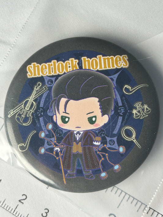 Sherlock Holmes Caster Badge Pin Fate Grand Order x Sanrio