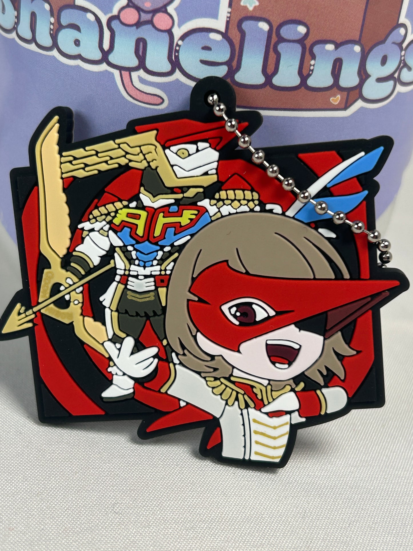 Goro Akechi Crow Rubber Capsule Keychain Persona 5 Royal