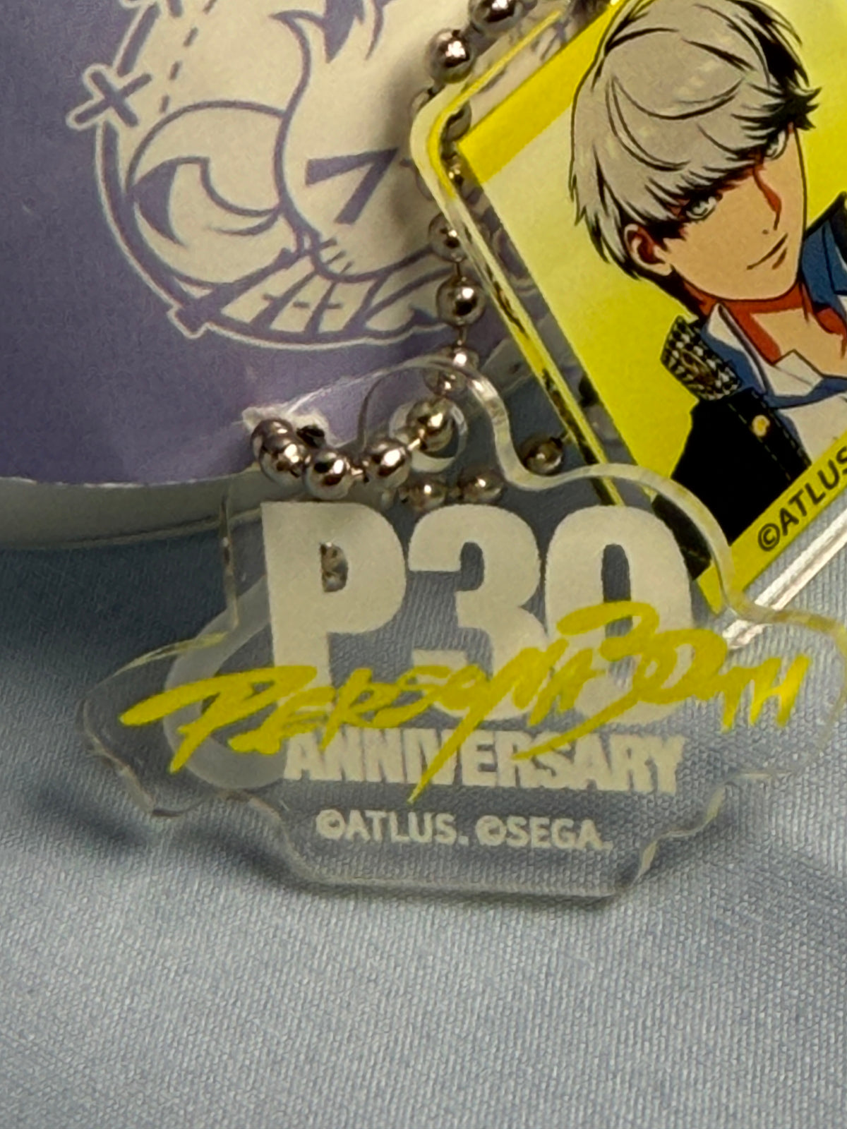 Yu Narukami Acrylic Keychain Persona 4 Golden 30th Anniversary Harakado Cafe
