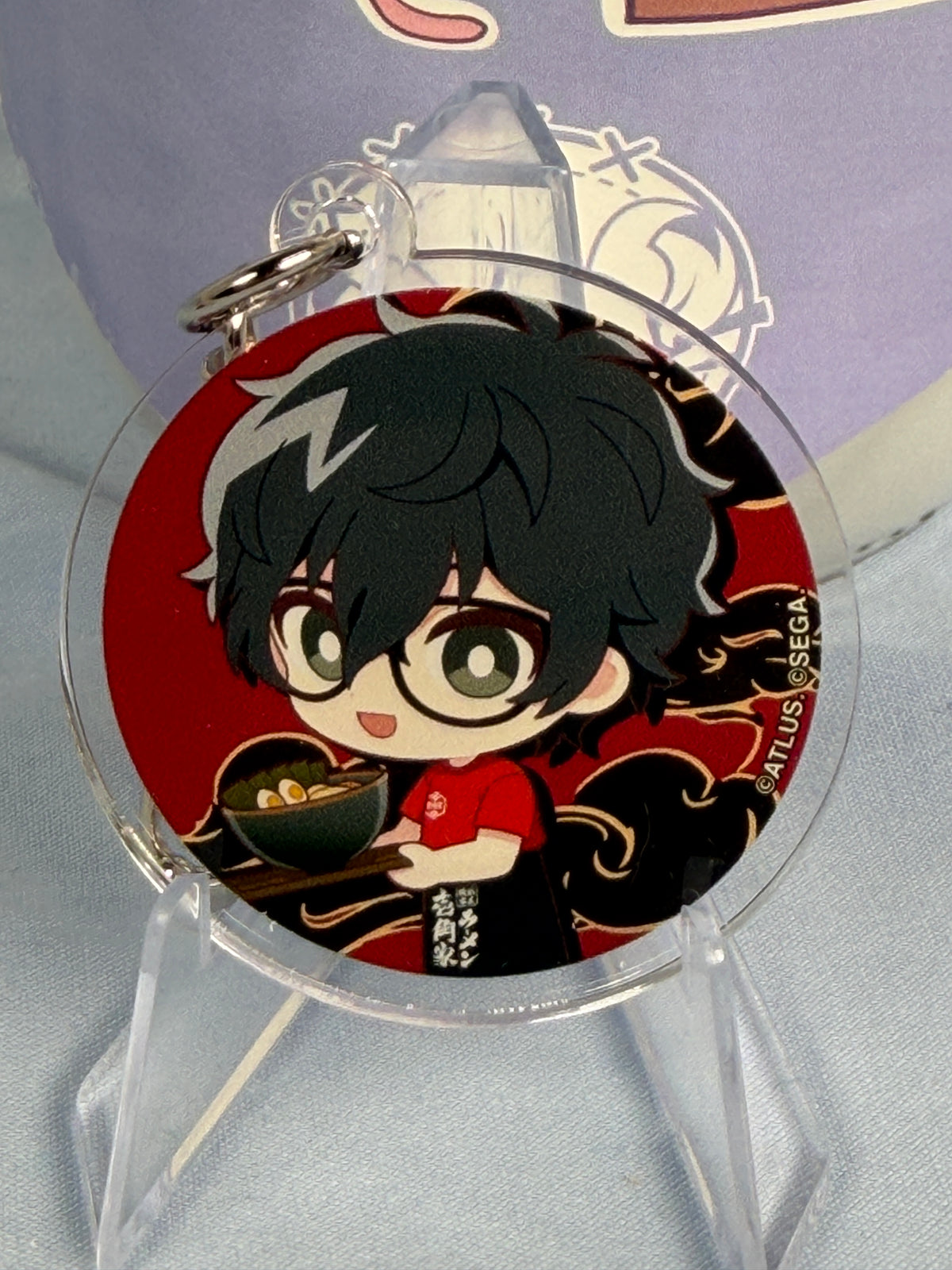Ren Amamiya Joker Ramen Acrylic Keychain Persona 5 Royal Ichikakuya