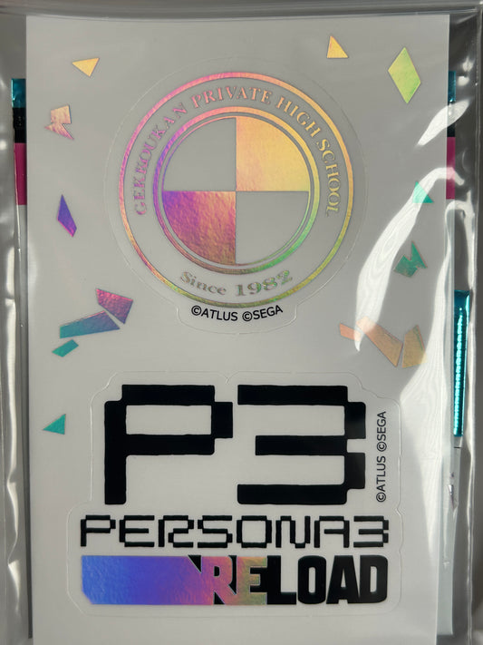 Persona 3 Reload Logo Sticker Gekkoukan High