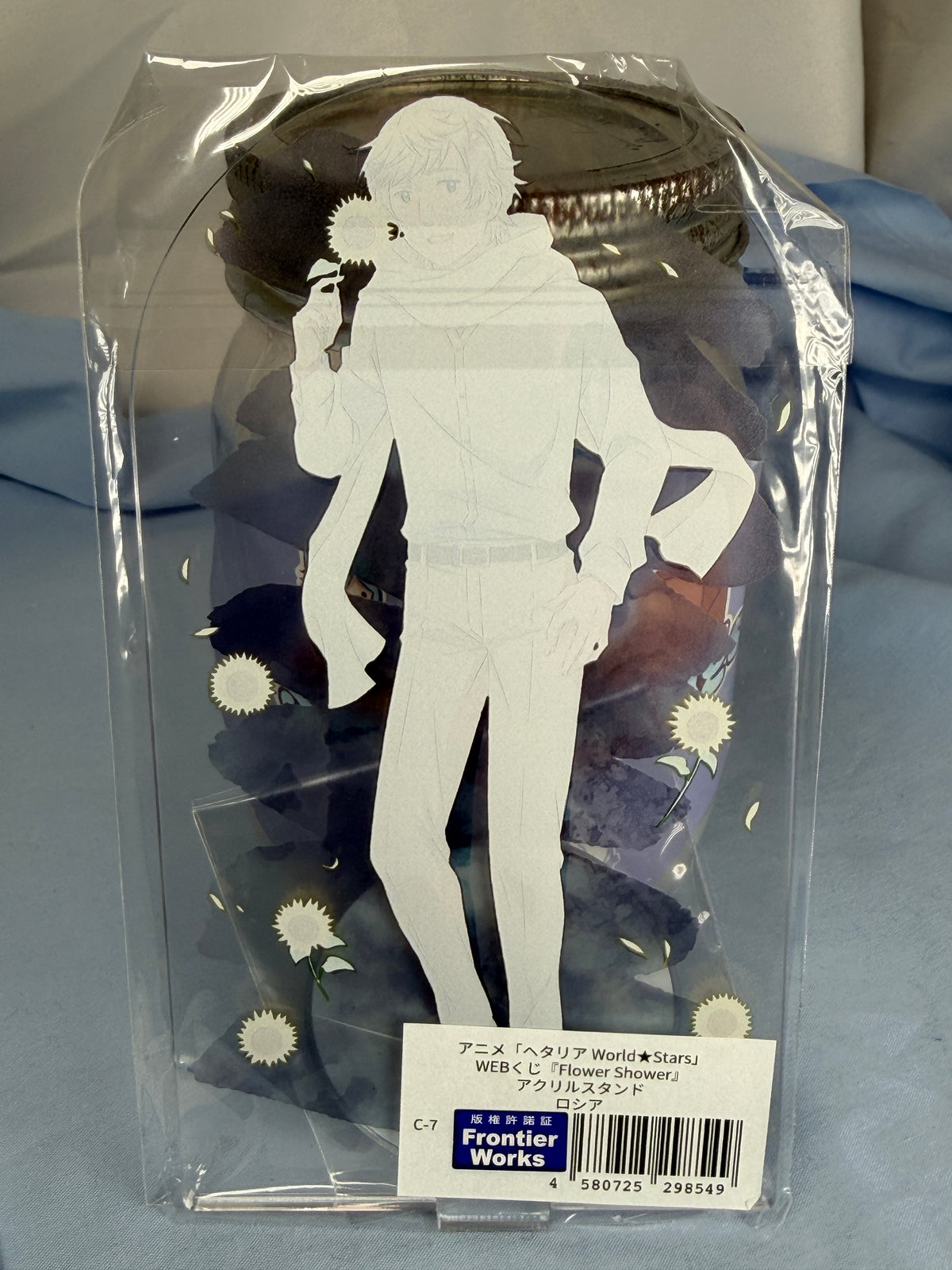 Russia Flower Shower Acrylic Stand Hetalia World Stars Web Lottery Prize C