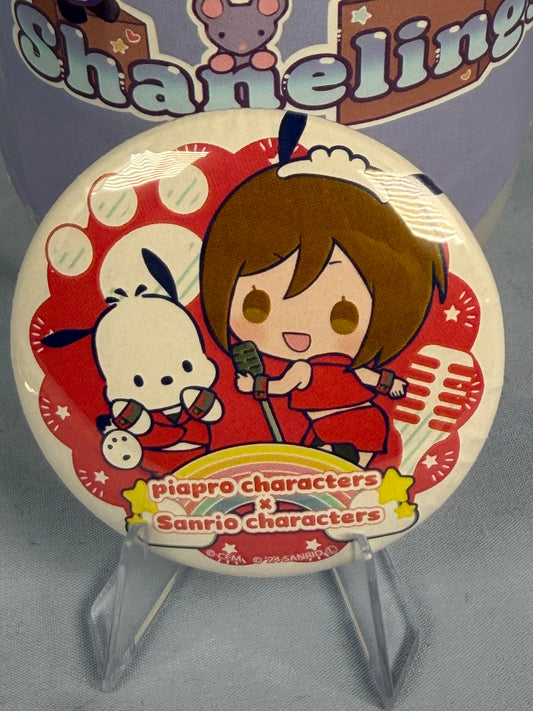 Meiko Pochacco Can Badge Vocaloid x Sanrio Characters EEO Store