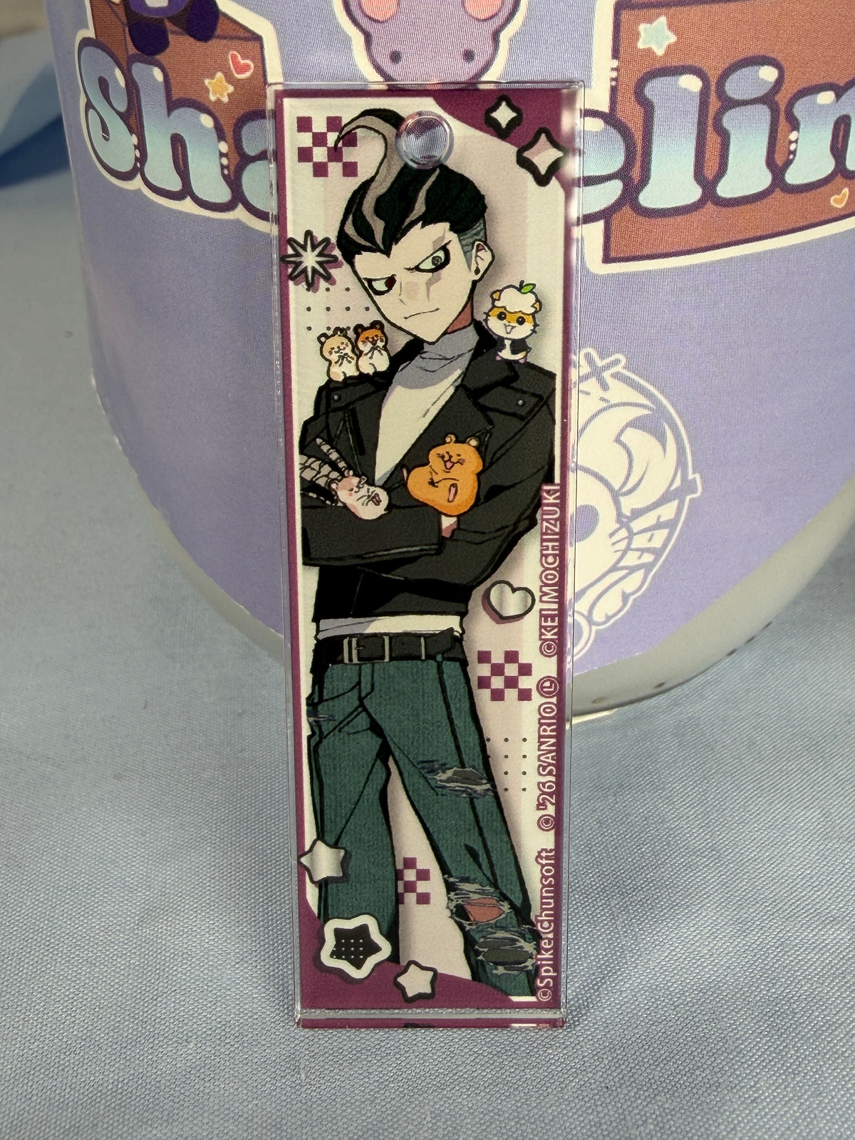 Gundham Tanaka Corocorokuririn Acrylic Keychain Danganronpa 2 x Sanrio Vol 1
