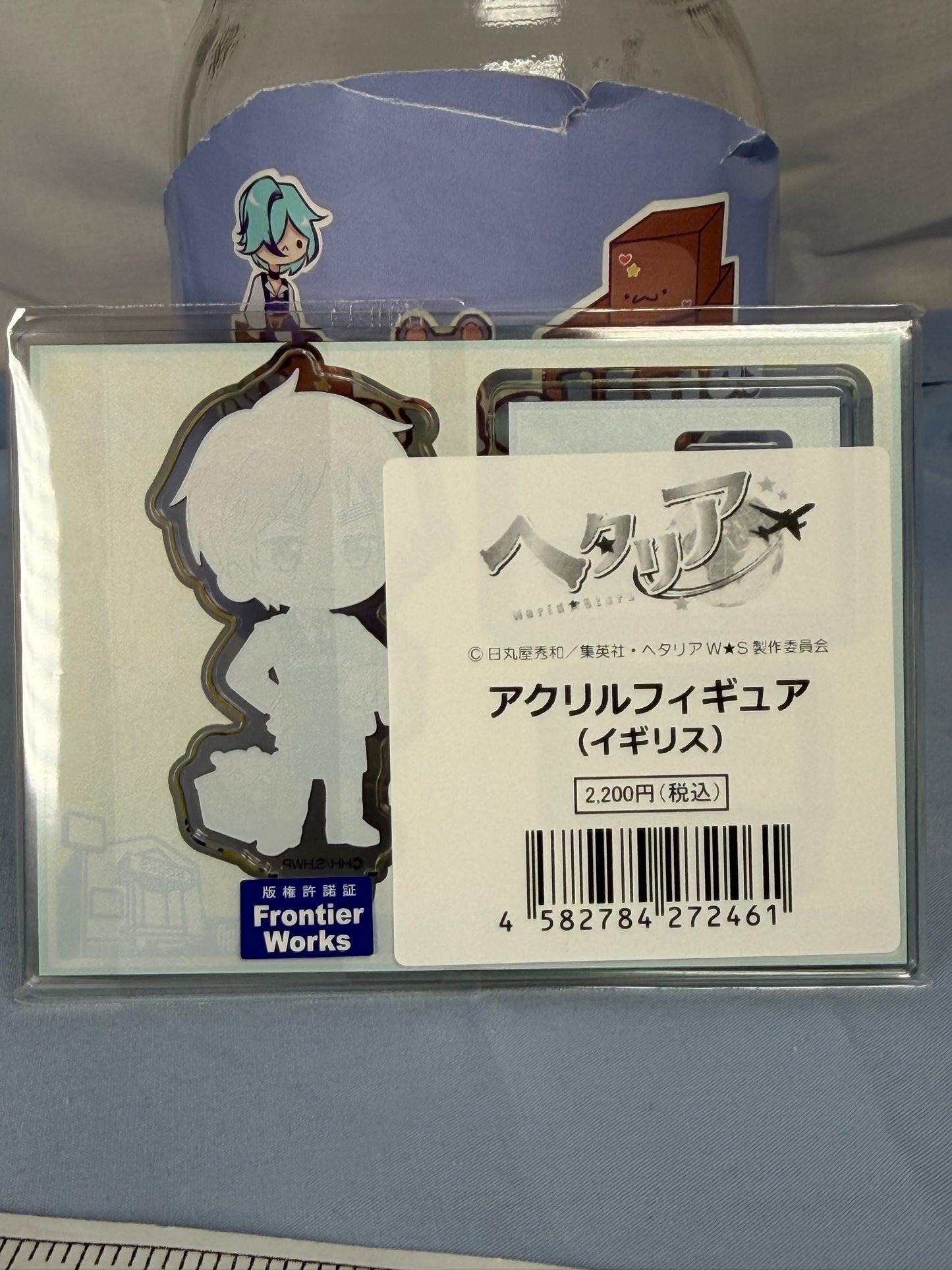 England UK Acrylic Stand Hetalia World Stars x Village Vanguard Collaboration