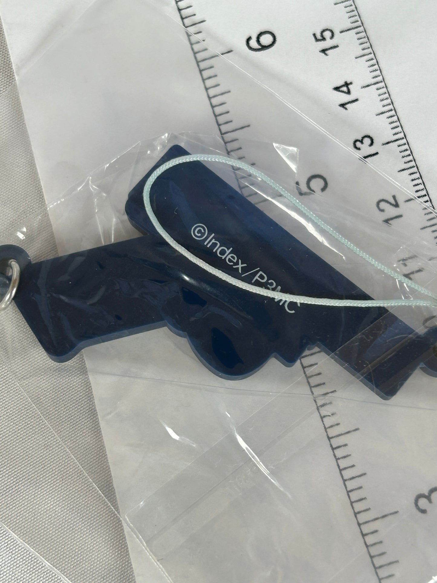 Evoker Gun Rubber Strap Keychain Persona 3 The Movie 1