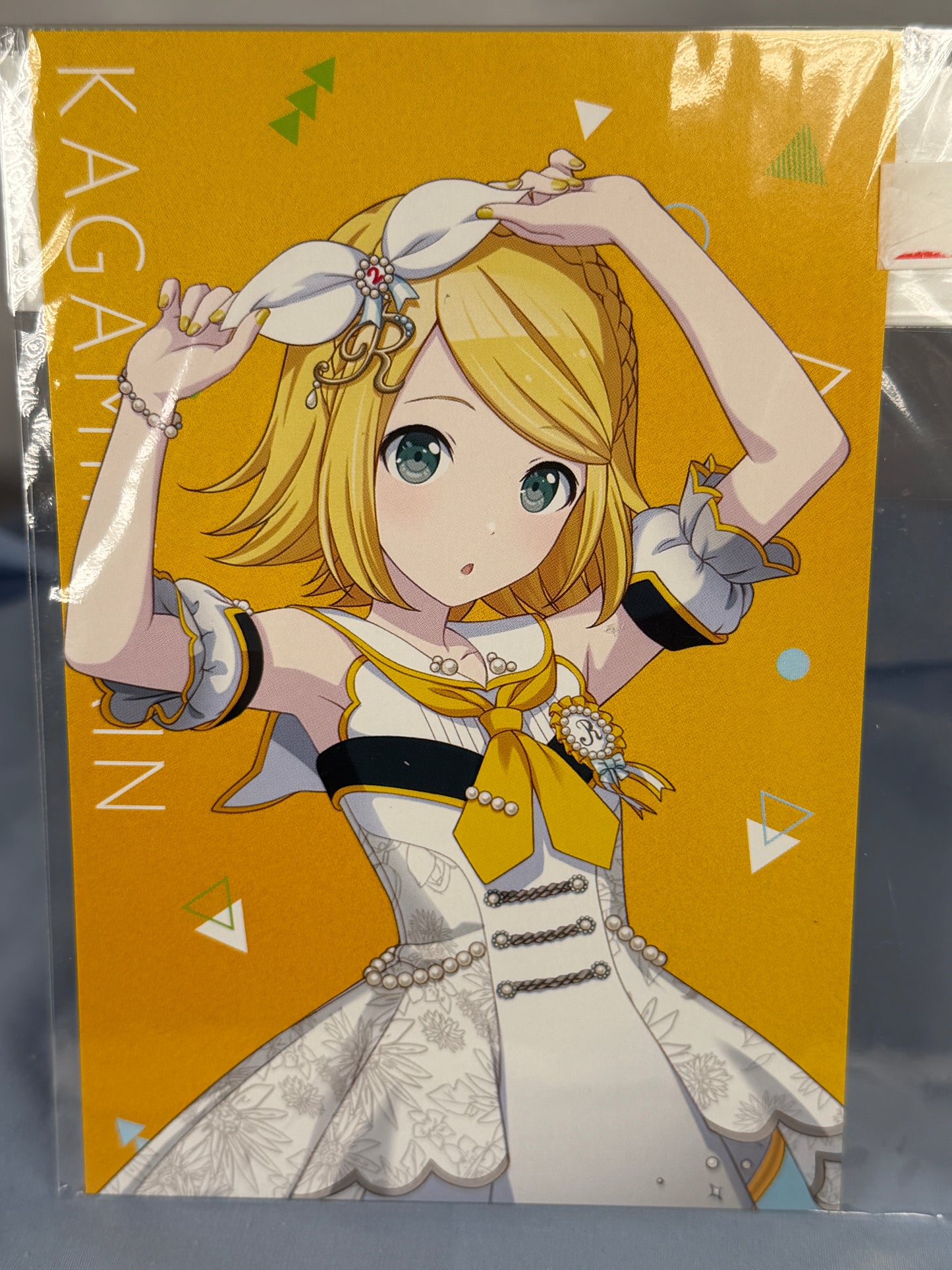 Kagamine Rin Brand New Stage Profile Card Project Sekai