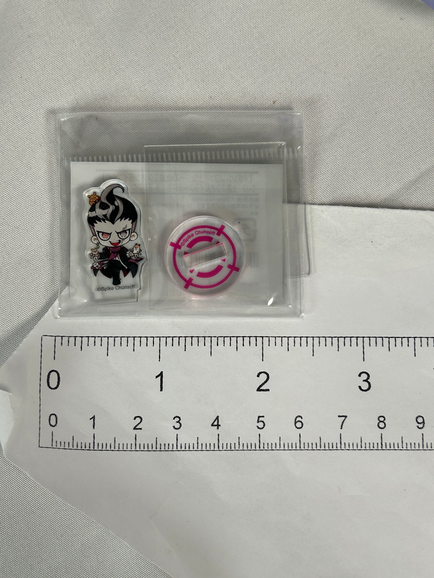 Gundham Tanaka Mini Acrylic Stand Danganronpa Ekku Kamikura Lottery