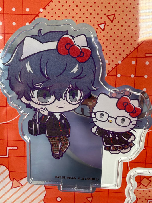 Ren Amamiya Joker Hello Kitty Acrylic Stand Persona 5 Royal x Sanrio