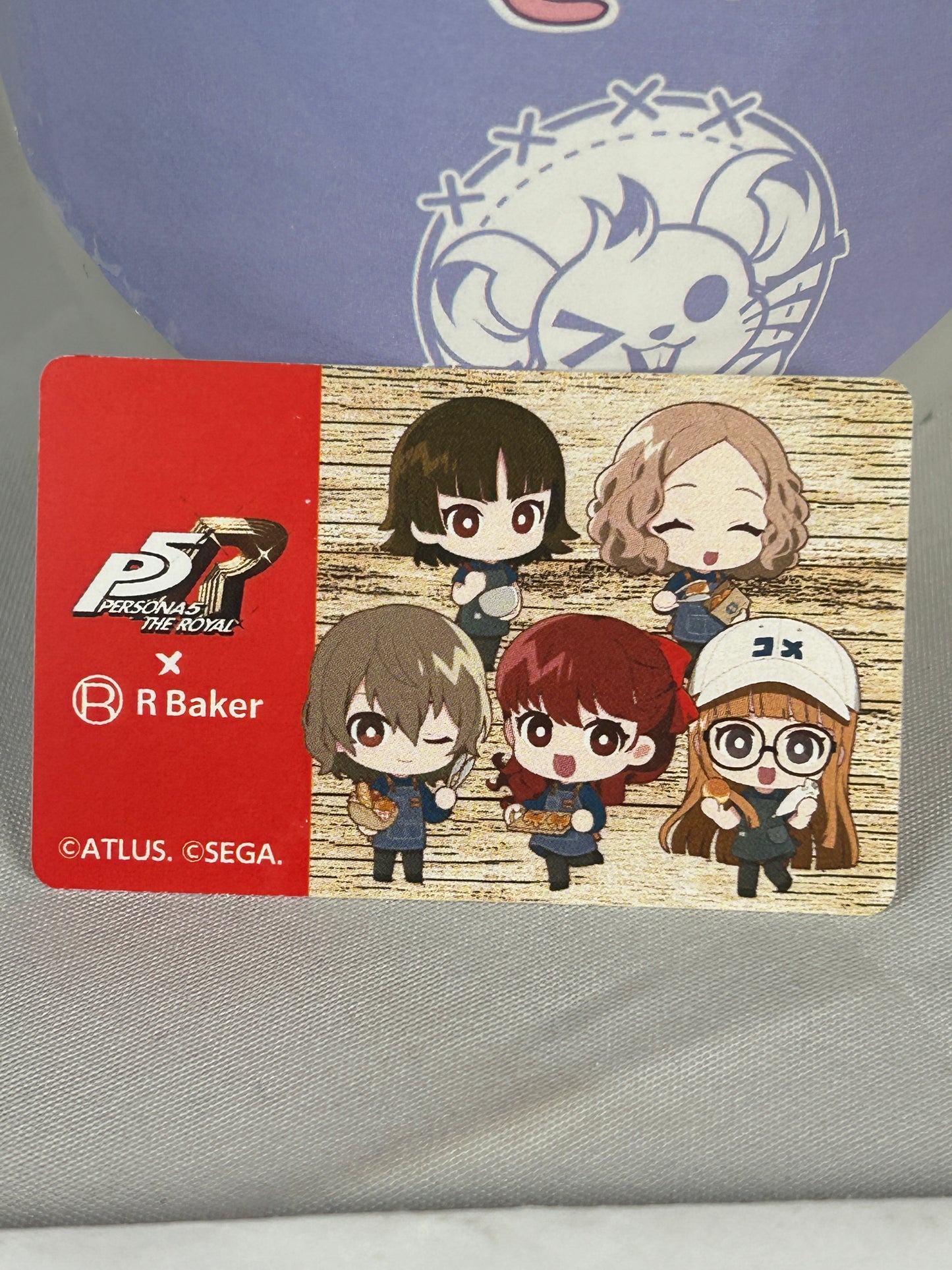 Persona 5 Royal Baker Café Mini Paper Card