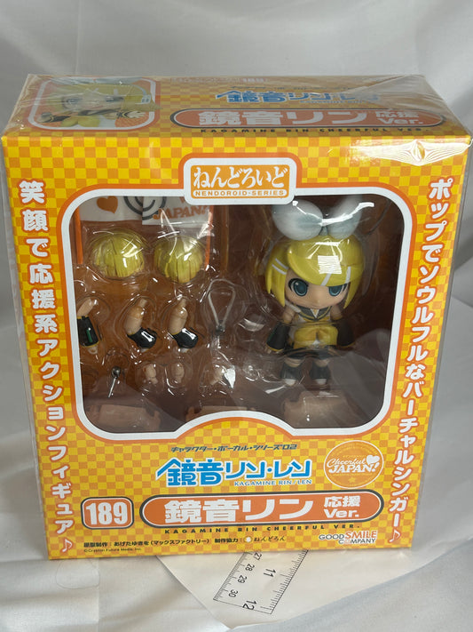 Kagamine Rin Nendoroid Figure 189 Support Ver Vocaloid Goodsmilecompany
