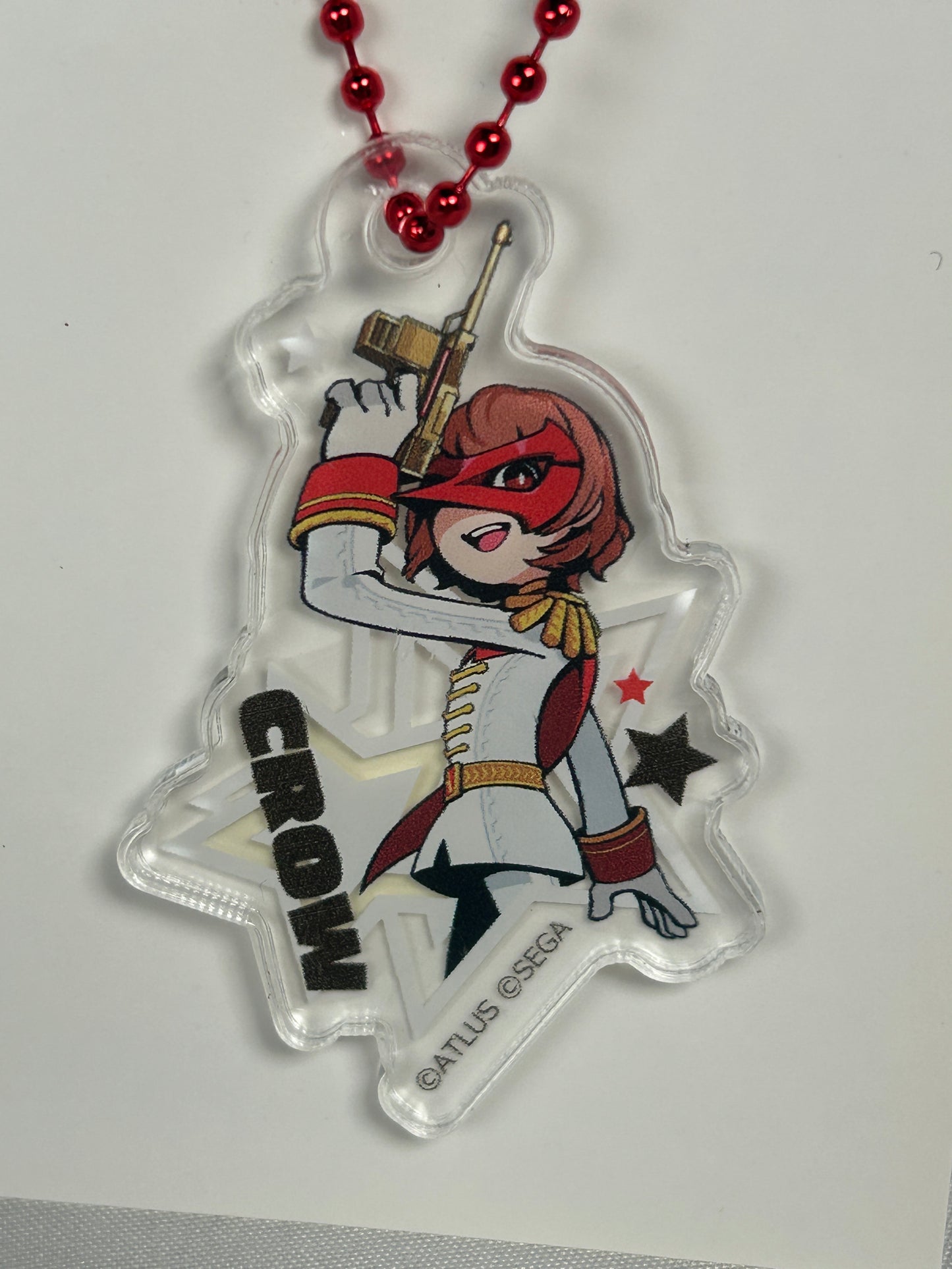 Goro Akechi Crow Acrylic Keychain Persona 5 Tactica