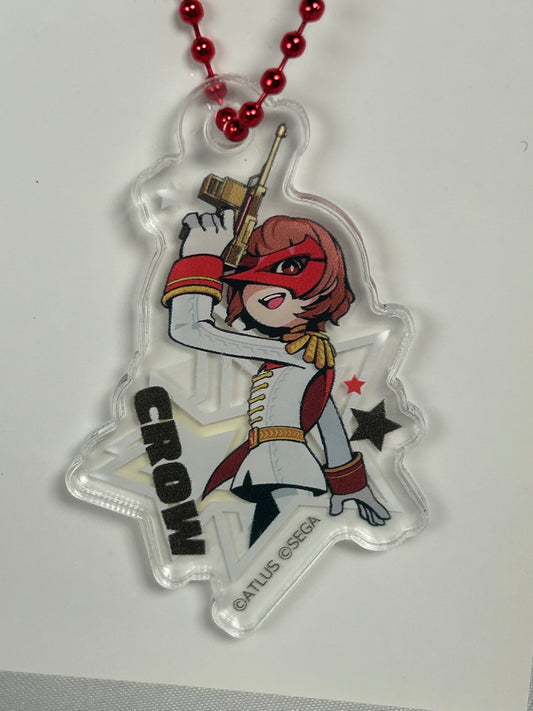 Goro Akechi Crow Acrylic Keychain Persona 5 Tactica