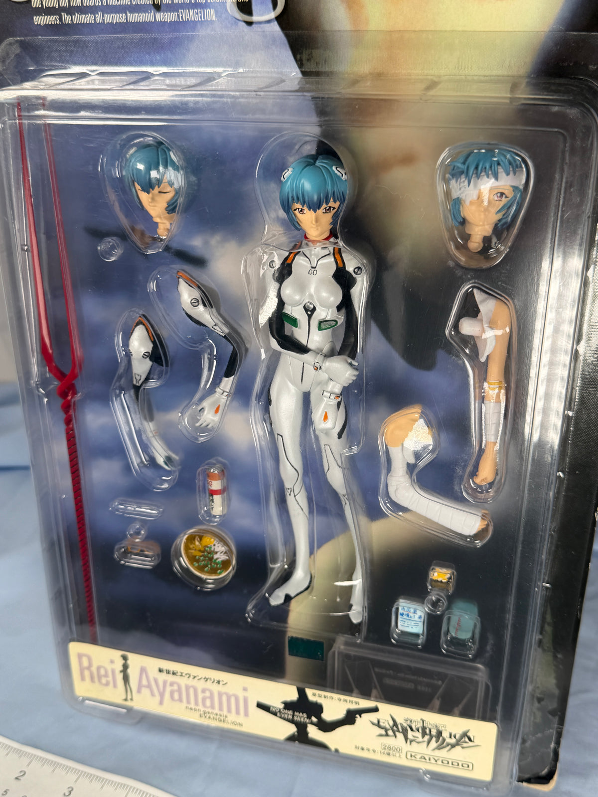Ayanami Rei Action Figure Neon Genesis Evangelion Kaiyodo Xebec Toys 2000