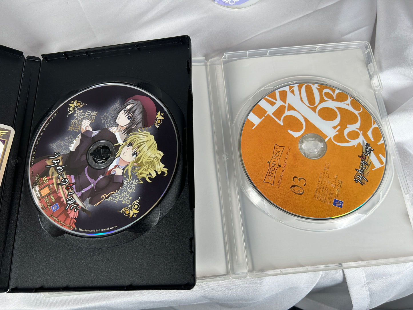 Umineko Anime DVD Vol 3 First Limited Edition JP with Bonus CD