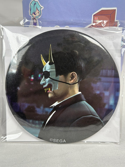 Goro Majima Devil Can Badge Yakuza Birthday Ichiban Kuji Lottery