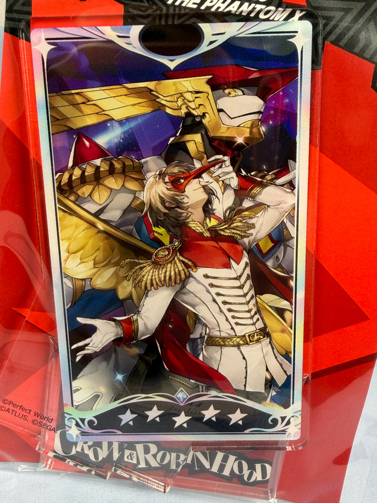 Akechi Goro Crow Gacha Square Acrylic Stand Persona 5 The Phantom X