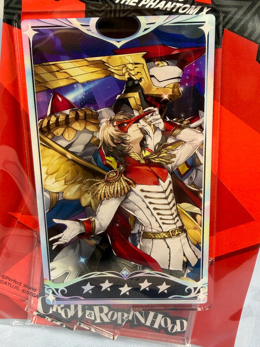 Akechi Goro Crow Gacha Square Acrylic Stand Persona 5 The Phantom X