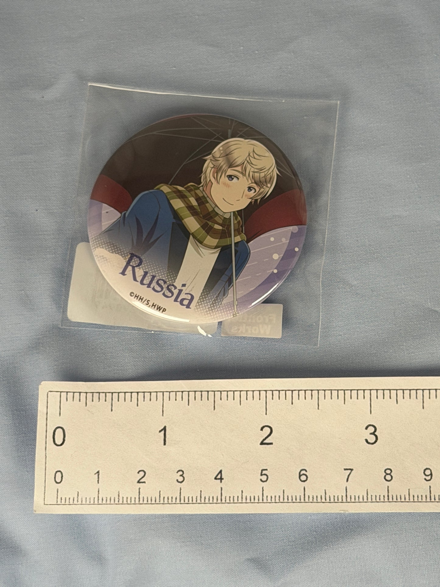 Russia Button Badge Pin Hetalia World Stars 2021 WEB Lottery