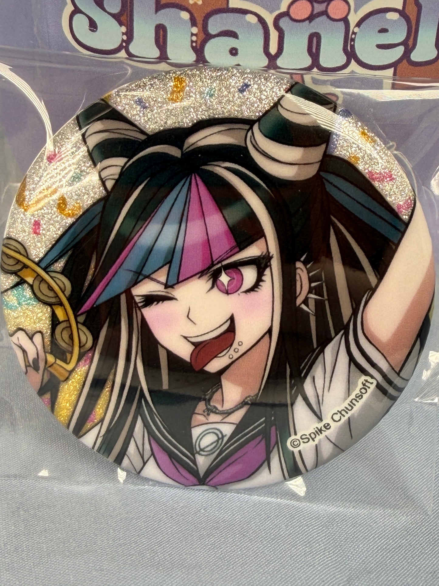 Ibuki Mioda Glitter Can Badge Super Danganronpa 2 Party Preparation Vol 2