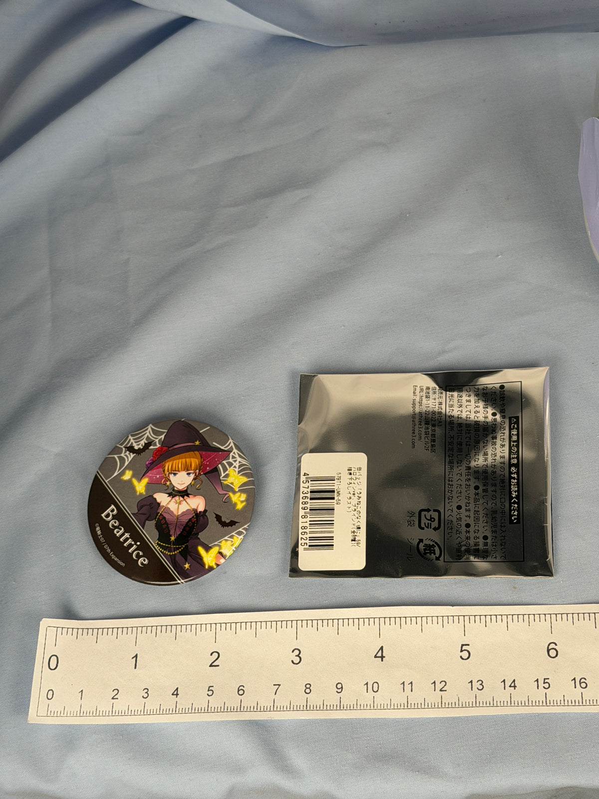 Beatrice Halloween Ver Half Body Can Badge Pin Umineko When They Cry