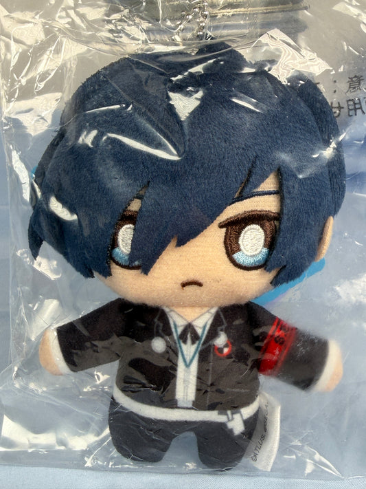 Makoto Yuki Frowning Plush Keychain Persona 3 SEGA