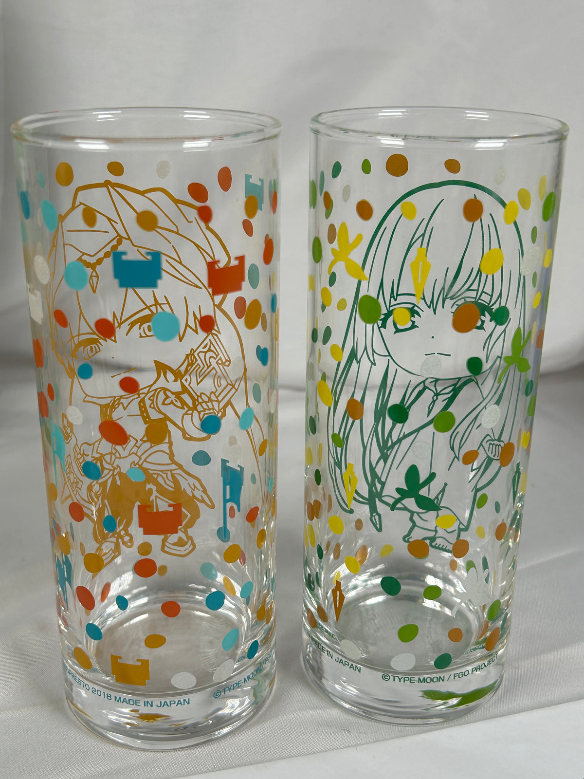 Gilgamesh Enkidu Glass Cup Set B Kyun Chara Fate Grand Order