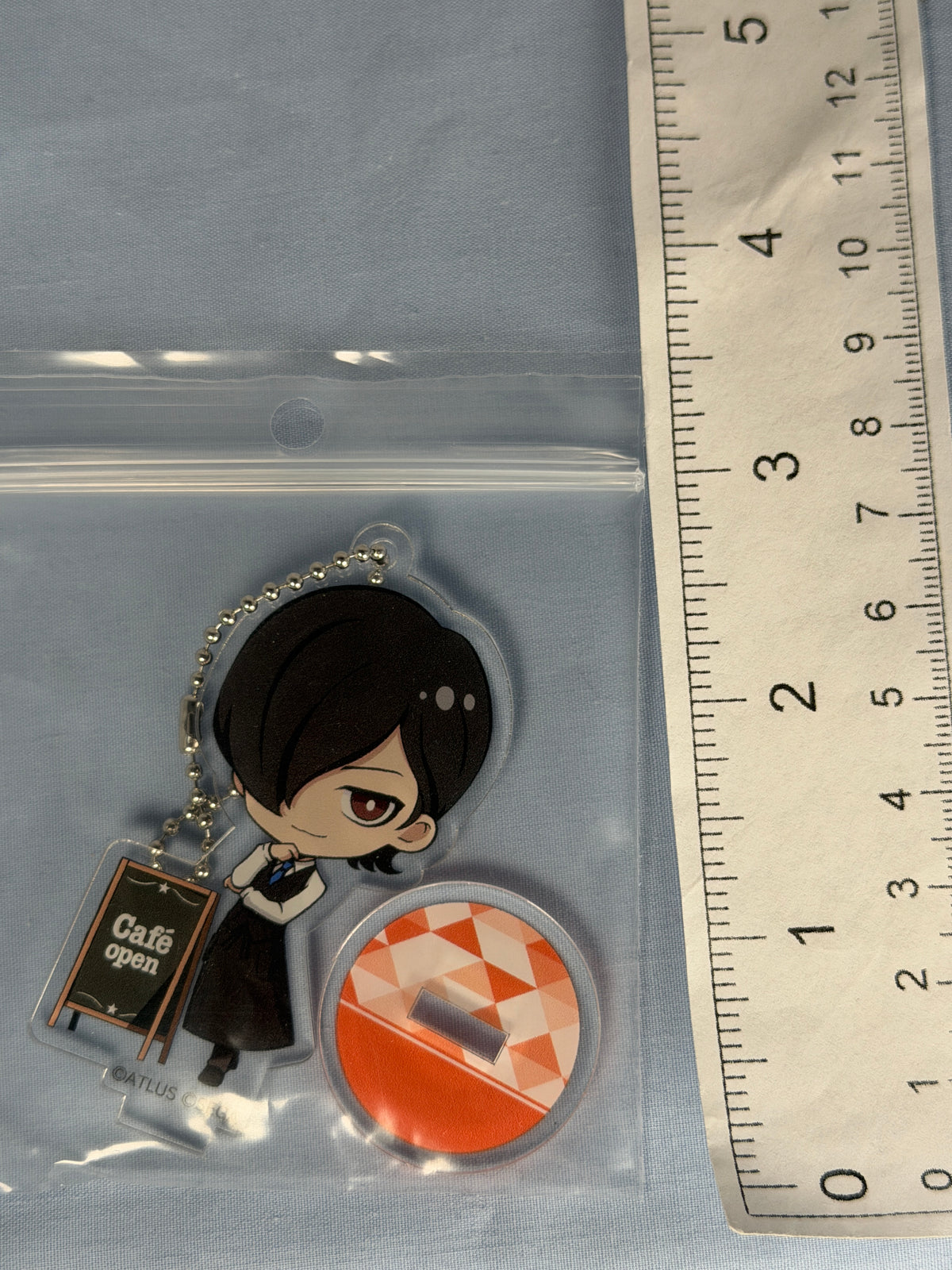 Jun Kurosu Acrylic Keychain Stand Persona 25th Anniversary Café