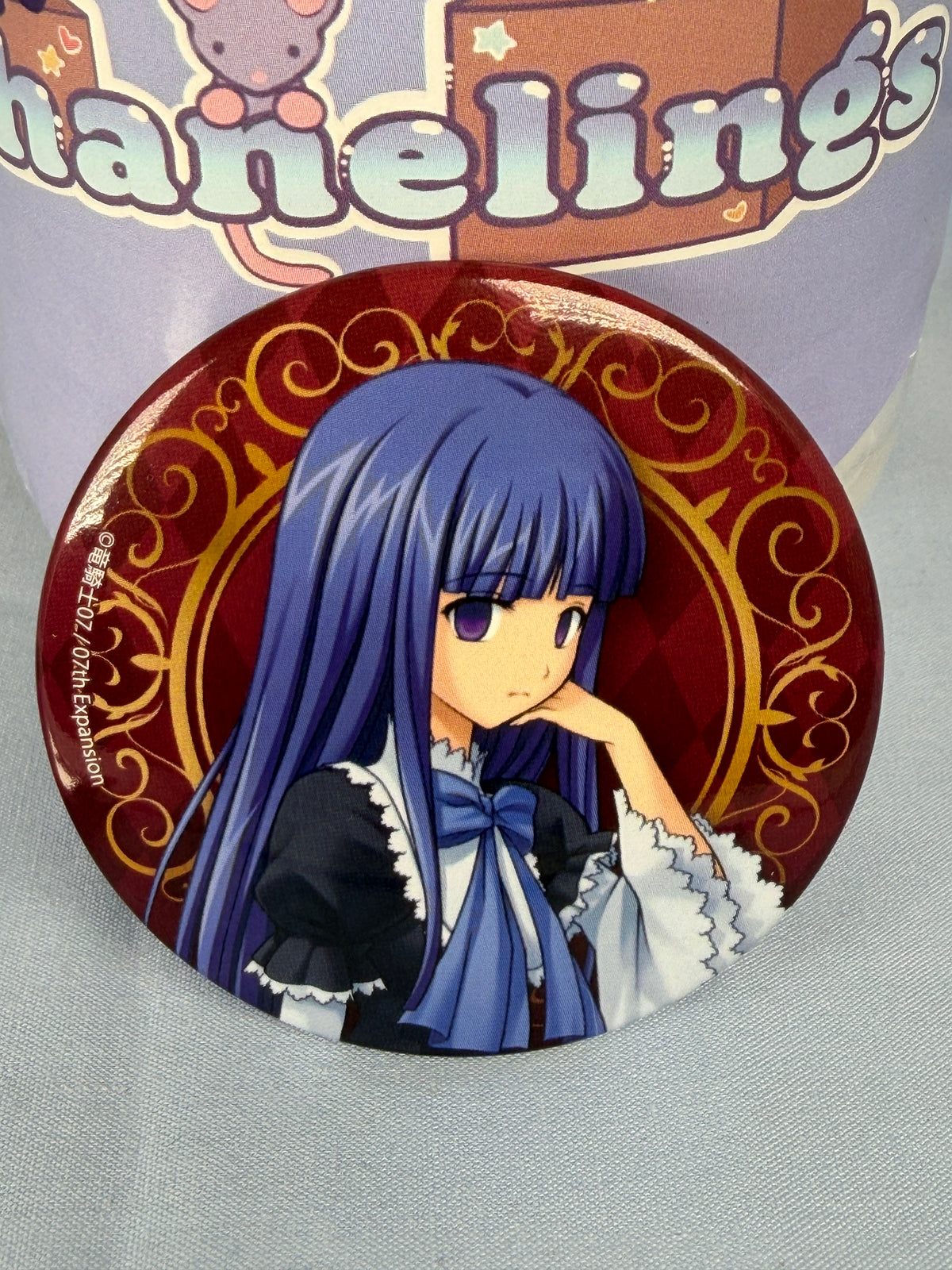 Bernkastel Official Illustration Can Badge Pin Umineko When They Cry