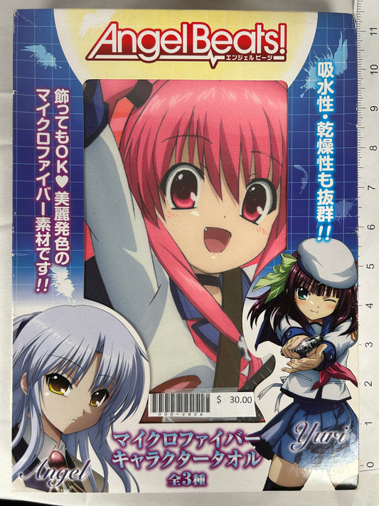 Yui Yoshioka Masami Iwasawa Microfiber Towel Angel Beats