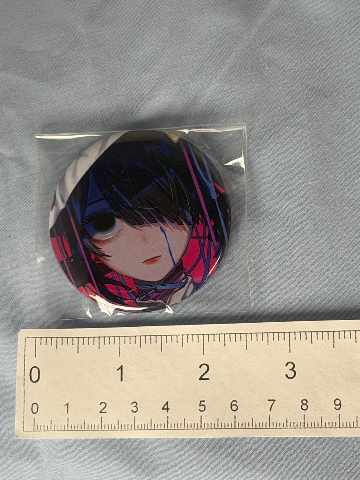 Ame-chan Button Badge Pin Needy Streamer Overload Nidiga Exhibition 4